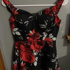 Black homecoming dress